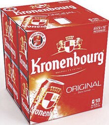 Bière - Kronenbourg - Géant Casino Bière - Kronenbourg à 6,55 € dans le catalogue Géant Casino "SOLDES jusqu'à - 50%"