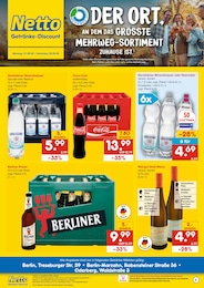 Netto Marken-Discount Prospekt für Berlin mit 6 Seiten Netto Marken-Discount Prospekt "DER ORT, AN DEM DU IMMER AUSGEZEICHNETE PREISE FINDEST." für Berlin, 6 Seiten, 31.08.2026 - 05.09.2026