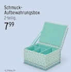 Schmuck-Aufbewahrungsbox von  im aktuellen EDEKA Prospekt für 7,99 €