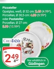 Pizzateller Opalglas im Angebot bei GLOBUS in Saarbrücken Pizzateller Opalglas Angebote von Creatable bei GLOBUS Saarbrücken für 2,49 €
