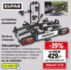 Fahrradträger von Eufab für 429,00 € bei Lidl im Angebot Fahrradträger von Eufab im aktuellen Lidl Prospekt