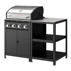 Aktuelles Gasgrill mit Kücheninsel Edelstahl/für draußen Angebot bei IKEA in Krefeld ab 498,00 €