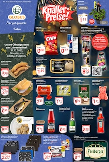 Red Bull im GLOBUS Prospekt "Aktuelle Angebote" mit 26 Seiten (Weißenfels)