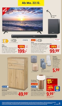 Fernseher im Lidl Prospekt "LIDL LOHNT SICH" mit 57 Seiten (Ahlen)