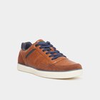 Baskets à lacets marron homme dans le catalogue La Halle