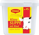 Klare Suppe mit Rind im METRO Prospekt Klare Suppe mit Rind von Maggi im aktuellen METRO Prospekt für 11,22 €