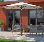 Aktuelle Sonnenschirm Angebote bei Hornbach in Duisburg Aktuelles Marktschirm „Sarry“ Angebot bei Hornbach in Duisburg ab 74,99 €