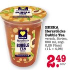 Herzstücke Bubble Tea Angebote von EDEKA bei E center Offenbach für 2,49 €