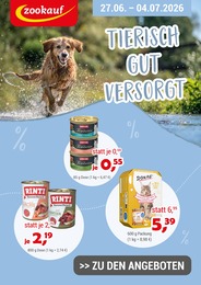 Zookauf Prospekt "Aktuelle Angebote" für Idstein, 1 Seite, 27.06.2026 - 04.07.2026