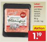Leberpasteten mit Wildfleisch Angebote bei Netto Marken-Discount Mühlhausen für 1,19 €