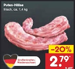 Aktuelles Puten-Hälse Angebot bei Netto Marken-Discount in Göttingen ab 2,79 €