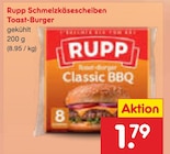 Aktuelles Schmelzkäsescheiben Toast-Burger Angebot bei Netto Marken-Discount in Bielefeld ab 1,79 €