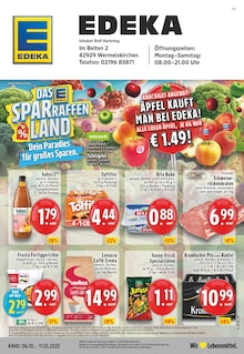 Aktueller EDEKA Wermelskirchen Prospekt "Aktuelle Angebote" mit 24 Seiten
