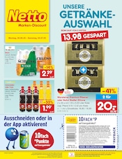 Cola im Netto Marken-Discount Prospekt in Blomberg Aktueller Netto Marken-Discount Prospekt mit Cola, "Aktuelle Angebote", Seite 28