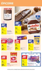 Promos Nutella dans le catalogue "VOS PETITS PRIX DU QUOTIDIEN" de Carrefour Nutella en promo dans le catalogue Carrefour à la page 42