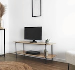 Banc TV Loka 115x35x45cm dans le catalogue Maxi Bazar