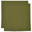 Serviette dunkelgrün im Angebot bei IKEA in Neustadt Serviette dunkelgrün Angebote von STOCKHOLM 2025 bei IKEA Neustadt für 7,99 €