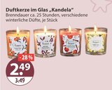 Duftkerze im Glas „Kandela“ von  im aktuellen V-Markt Prospekt für 2,49 €