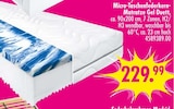 Aktuelle Matratze Angebote bei SB Möbel Boss in Hildesheim Aktuelles Micro-Taschenfederkern Matratze Gel Duett Angebot bei SB Möbel Boss in Hildesheim ab 229,99 €