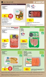 Prix et réduction Côte De Porc dans le prospectus Intermarché en cours Offre Côte De Porc dans le catalogue Intermarché du moment à la page 6