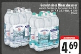 Mineralwasser Sprudel im Angebot bei E center in Erkelenz Mineralwasser Sprudel Angebote von Gerolsteiner bei E center Erkelenz für 4,69 €