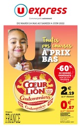 Catalogue U Express "Toutes vos courses à prix bas", 12 pages, 24/05/2022 - 04/06/2022 Prospectus U Express "Toutes vos courses à prix bas", 12 pages, 24/05/2022 - 04/06/2022