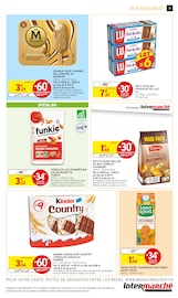 Promos Barres de céréales dans le catalogue "-60% DE REMISE IMMÉDIATE SUR LE 2ÈME" de Intermarché à la page 9