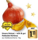 echt & gut Hokkaido Kürbisse Angebote von Unsere Heimat bei EDEKA Tübingen für 1,11 €