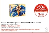 Cônes de crème glacée Extrême vanille - Nestlé dans le catalogue Monoprix