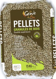 Granulés de bois - Géant Casino à Angers Granulés de bois en promo chez Géant Casino Angers à 4,50 €
