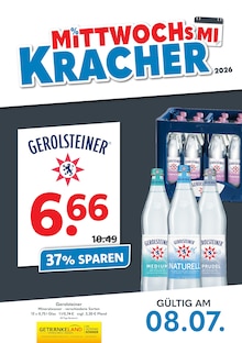 Aktueller GetrÀnkeland Friesack Prospekt GetrÀnkeland Prospekt Friesack "Die GetrÀnkekönner" mit 1 Seite