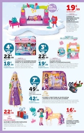 Prix et réduction Disney Princesse dans le prospectus Super U en cours Offre Disney Princesse dans le catalogue Super U du moment à la page 18