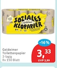 budni Berlin - Toilettenpapier Angebot im Prospekt Toilettenpapier bei budni im Berlin Prospekt für 3,33 €
