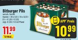 Pils im Angebot bei Trinkgut in Hemer Pils Angebote von Bitburger bei Trinkgut Hemer für 10,99 €