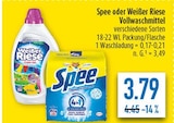 Spee oder Weißer Riese Vollwaschmittel im Angebot bei diska in Leipzig Spee oder Weißer Riese Vollwaschmittel Angebote von Weißer Riese bei diska Leipzig für 3,79 €