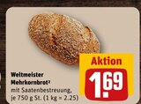 Mehrkornbrot Angebote von Weltmeister bei REWE Recklinghausen für 1,69 €