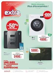 Prospectus Extra de la semaine "Moins d'énergie, Plus d'économies !" avec 1 pages, valide du 24/02/2025 au 29/03/2025 pour Pertuis et alentours