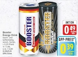 Energy-Drink Original von Booster für 0,39 € bei E center im Angebot Energy-Drink Original von Booster im aktuellen E center Prospekt