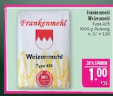 Weizenmehl Type 405 Angebote von Frankenmehl bei Marktkauf Nürnberg für 1,00 €