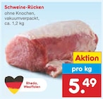 Schweine-Rücken im Angebot bei Netto Marken-Discount in Minden Schweine-Rücken Angebote bei Netto Marken-Discount Minden für 5,49 €