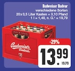 Budweiser Budvar von  im aktuellen EDEKA Prospekt für 13,99 €