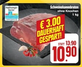 EDEKA Föritz - Schweinekammbraten Angebot im Prospekt Schweinekammbraten bei EDEKA im Föritz Prospekt für 10,90 €
