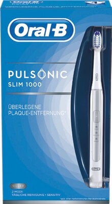 Rossmann Bad Bederkesa - Elektrische Zahnbürste Pulsonic Slim 1000 Elektrische Zahnbürste Pulsonic Slim 1000 Angebot bei Rossmann Bad Bederkesa im Prospekt "Mein Drogeriemarkt"