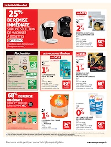 Promotion Bio dans le prospectus Auchan Hypermarché, valable du 06/10/2026 au 18/10/2026 Promo Bio dans le catalogue Auchan Hypermarché du moment à la page 4