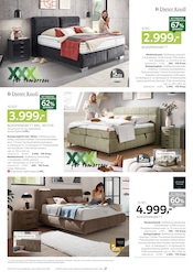 Bett im XXXLutz Möbelhäuser Prospekt in Beckum Aktueller XXXLutz Möbelhäuser Prospekt mit Bett, "First-Class-Wohnen zum Last-Minute-Preis", Seite 20