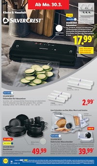 Küchenhelfer Angebot im Lidl Prospekt, gültig von 30.03.2026 bis 04.04.2026 Küchenhelfer Angebot im aktuellen Lidl Prospekt auf Seite 36