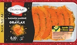 Saumon Gravlax Aneth et Citron - Delpeyrat - Intermarché Hyper Saumon Gravlax Aneth et Citron - Delpeyrat à 6,59 € dans le catalogue Intermarché Hyper