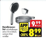 Handbrause-Set für 8,99 € bei Mäc-Geiz im Angebot Handbrause-Set im aktuellen Mäc-Geiz Prospekt