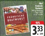 EDEKA Auerbach - Fränkische Bratwurst Angebot im Prospekt Fränkische Bratwurst bei EDEKA im Auerbach Prospekt für 3,33 €