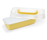 Kastenform mit Transportdeckel bei Tchibo im Supermarkt im Prospekt "" für 12,99 €